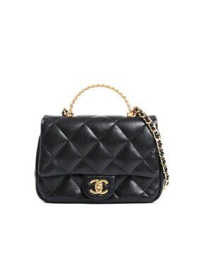 Chanel Shoulder Bag Small Top Handle